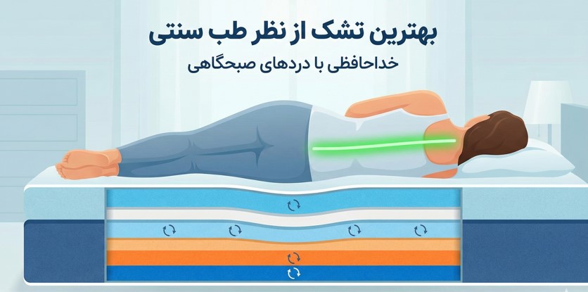 بهترین تشک از نظر طب سنتی